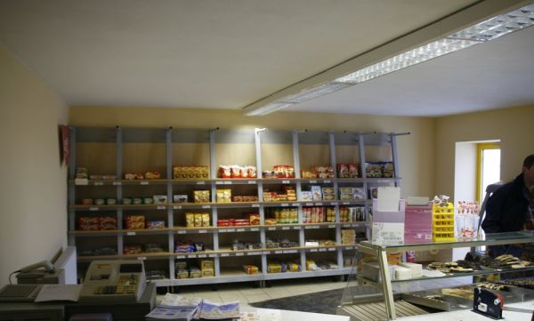 fertiger Verkaufsraum Backshop