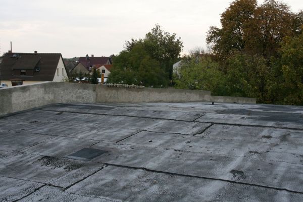 Fernansicht Brandschutzwand
