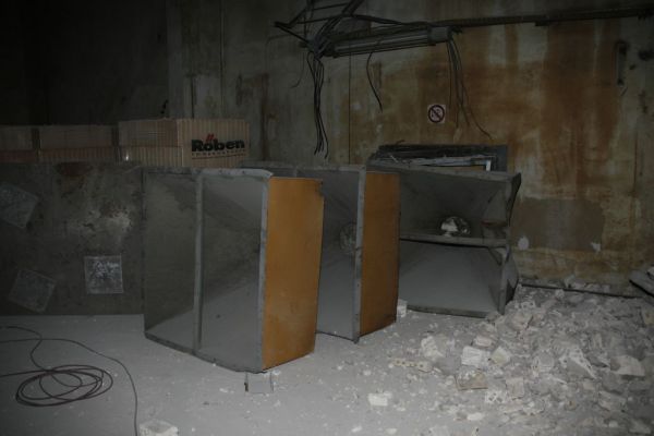 Ausbau der Abfülltrichter der Silos