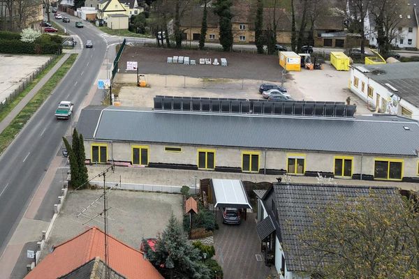 Blick von oben.