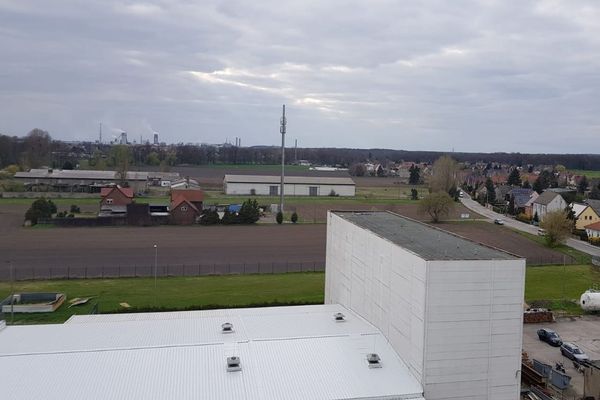 Blick von oben.
