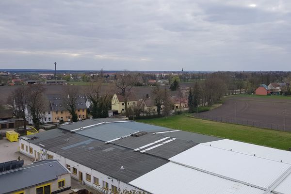 Blick von oben.
